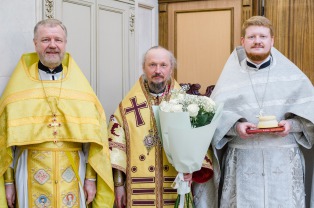 В день празднования памяти Собора Белорусских святых Митрополит Вениамин возглавил Божественную литургию в Свято-Духовом кафедральном соборе города Минска